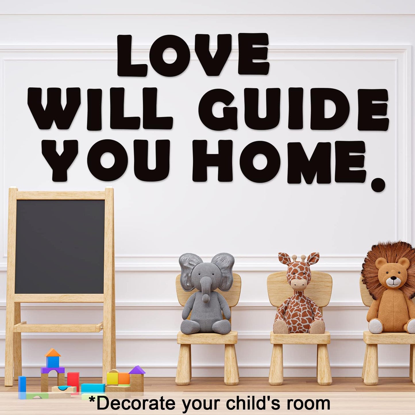 150 PCS Large 6" Bulletin Board Letters Set, Black Classroom Alphabet Cutout Letter for Bulletin Board Display Home School, A Great Helper to Inspire Students' Learning Interest
