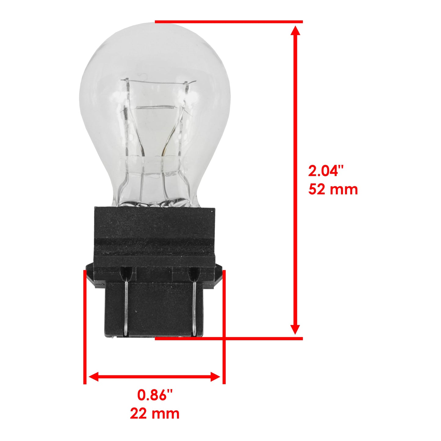 Caltric Tail Light Bulbs for Polaris Sportsman 500 550 570 600 700 (2005-2014) - Pack of 2