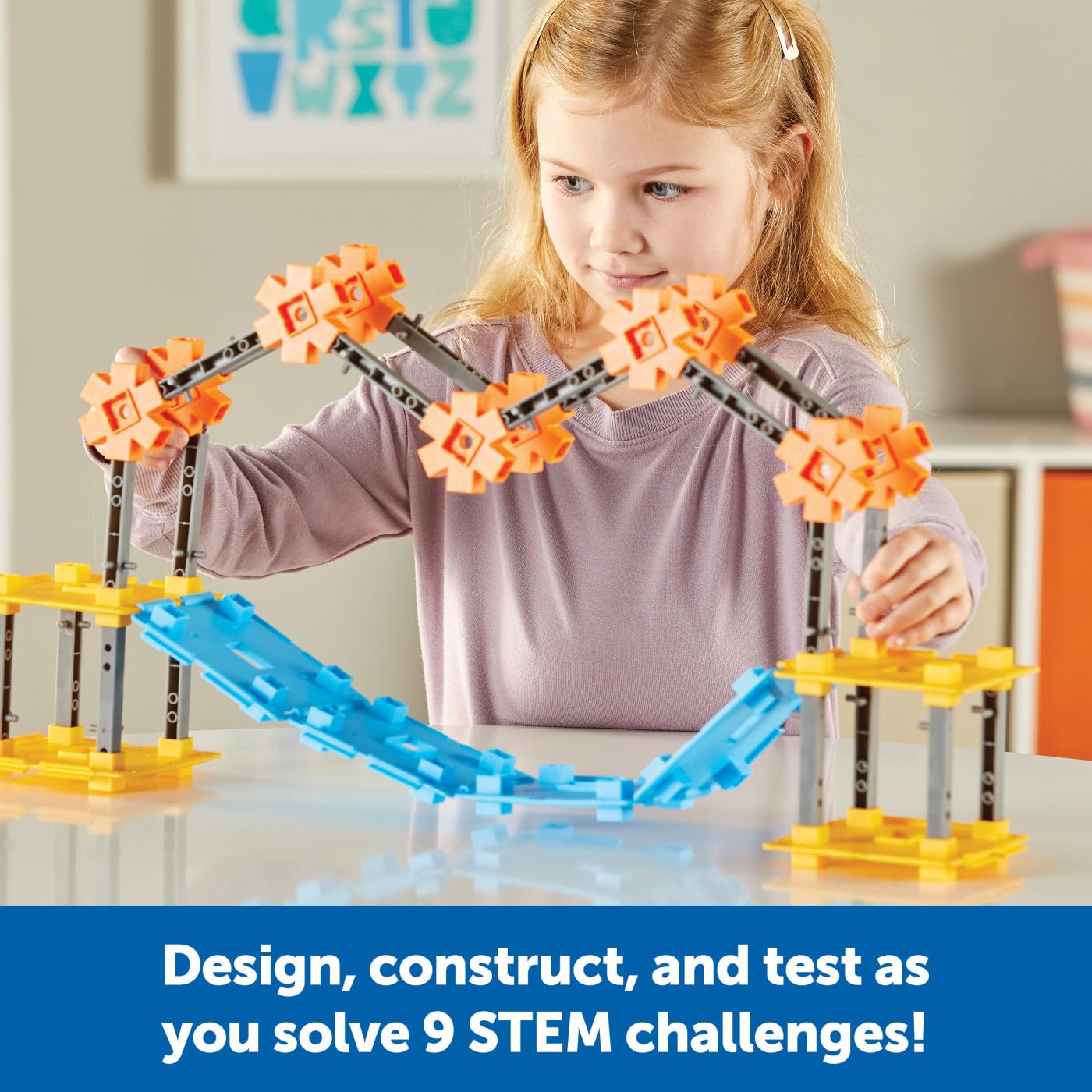 Learning Resources STEM Explorers Bridge Builders - Building Science Toys, Fine Motor Skills, Toddler Explorer Kit, Gifts for Boys and Girls