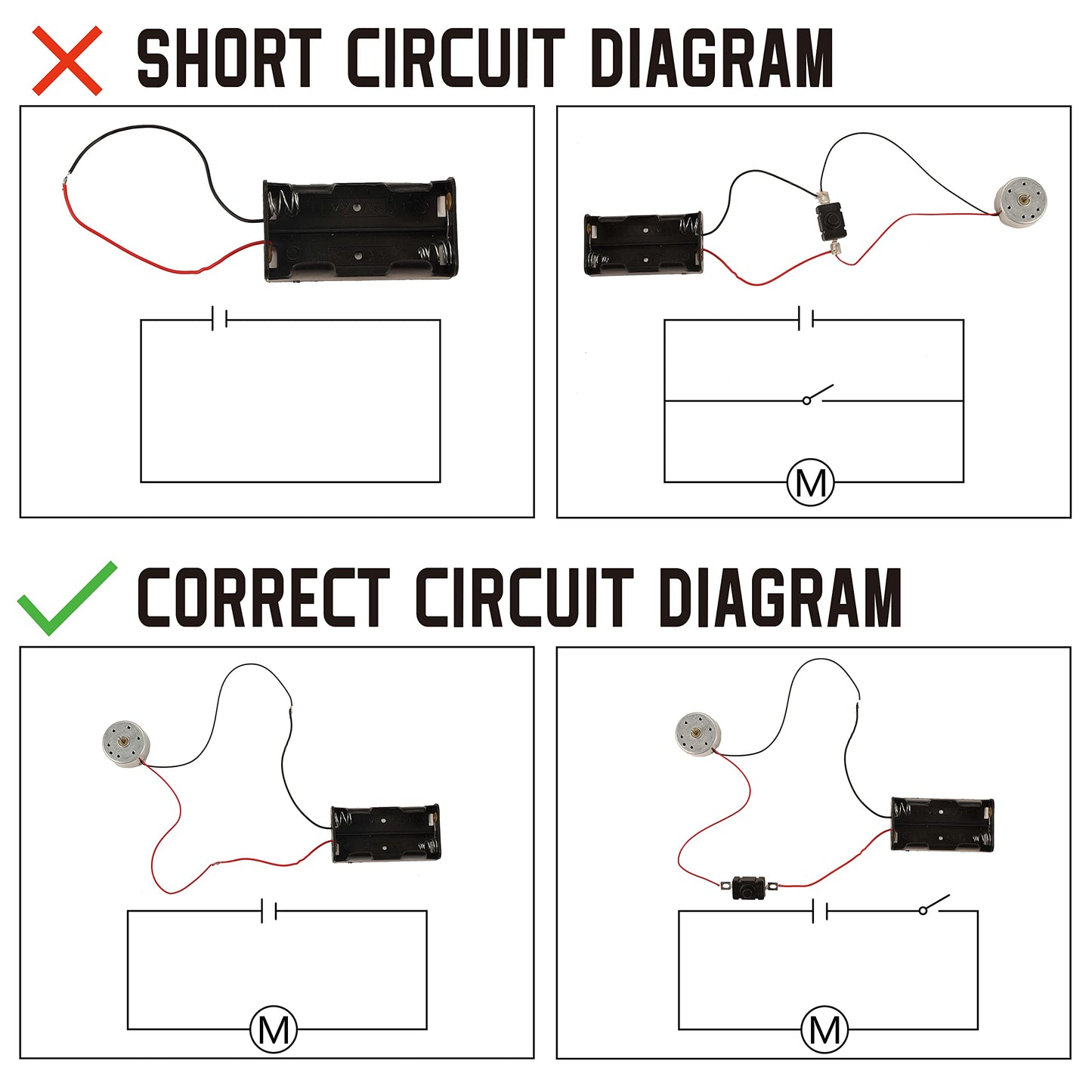 Sntieecr Electric Circuit Motor Kit with Solar Panel, Solar Motor Kit for Kids Science Experiment Educational Montessori Learning Kits, DIY STEM Science Project for Boys and Girls
