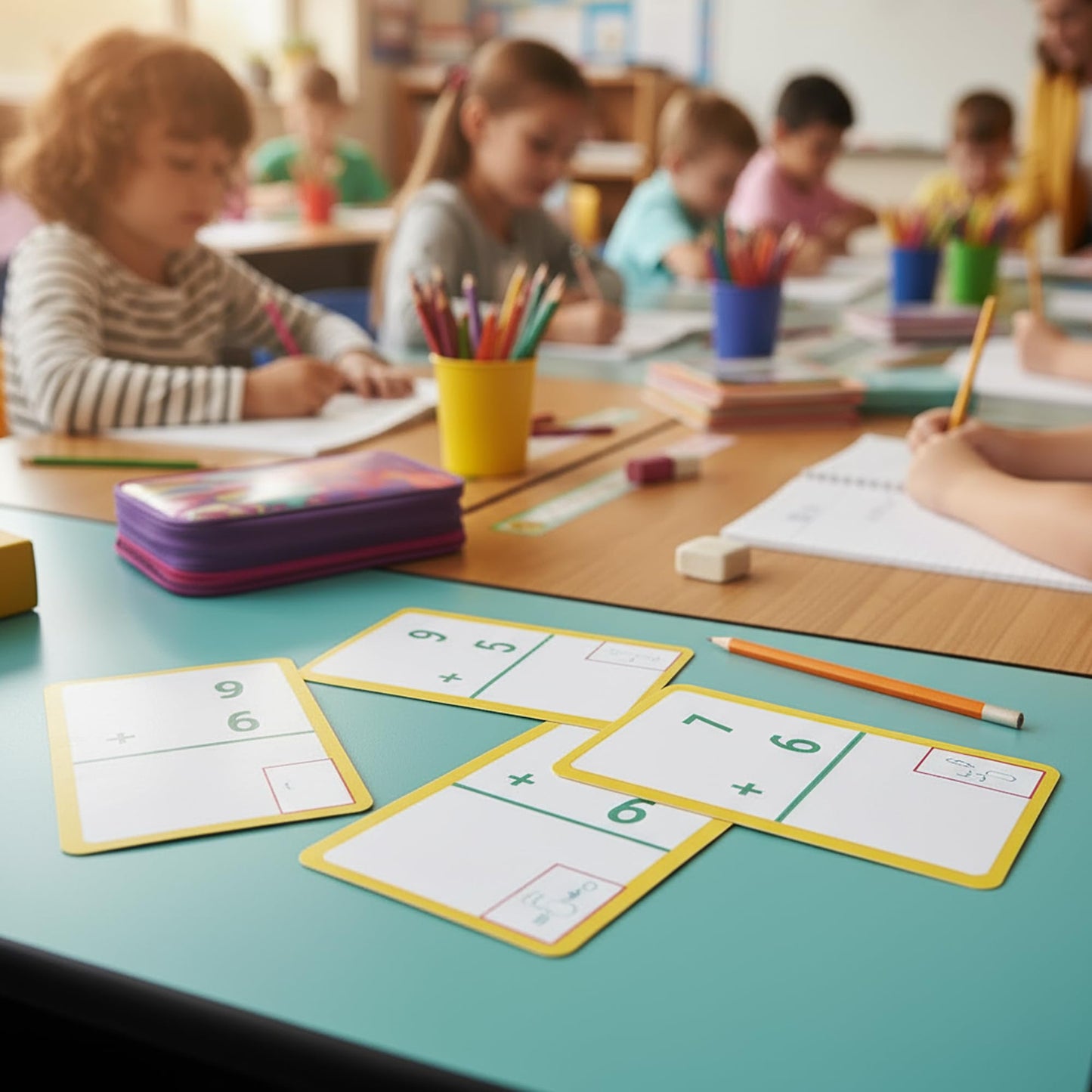 BAZIC Addition Flash Card, 36 Per Pack (532-36P)