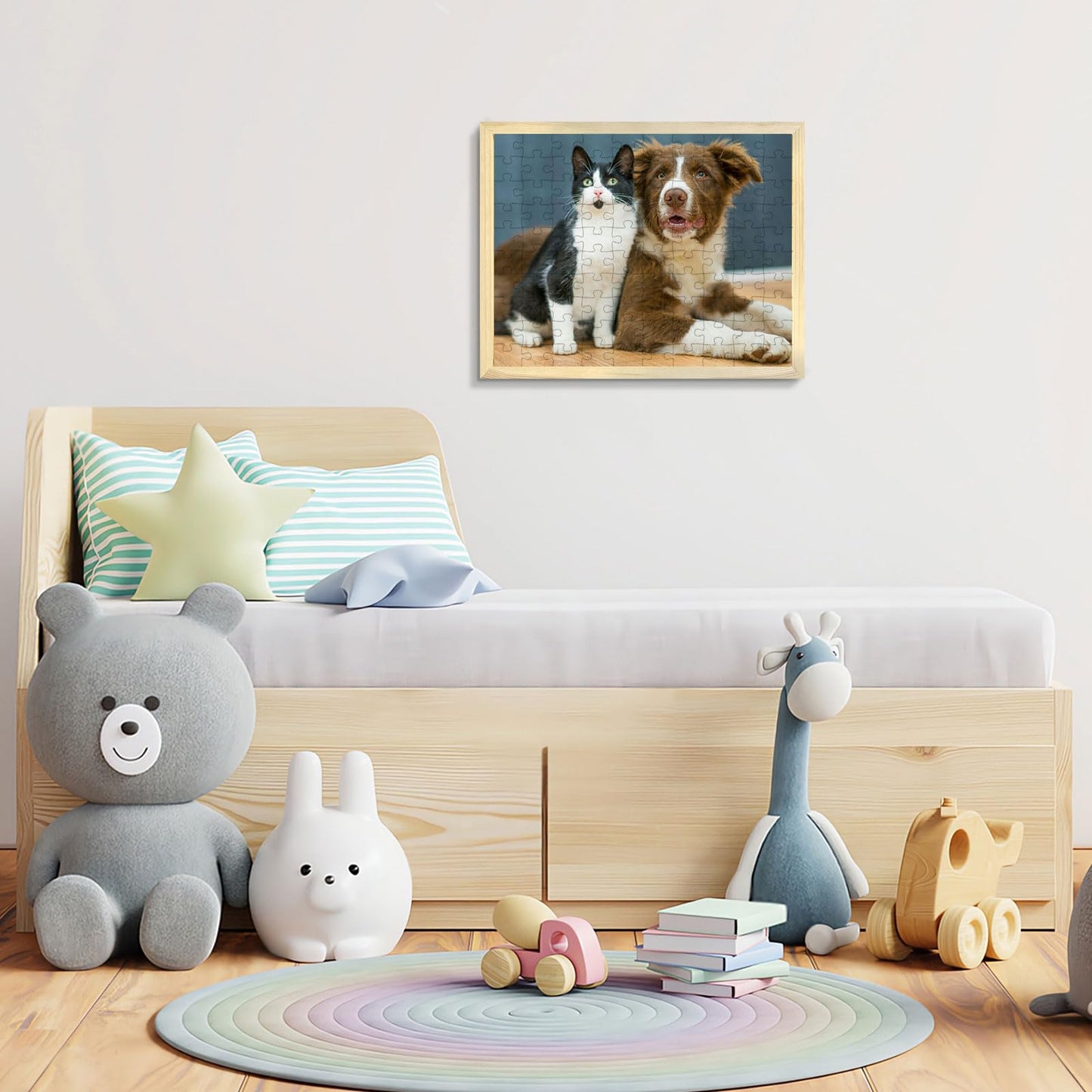 Custom Puzzle 35/70/100/120/300/500/1000/1500/2000 Piece for Adults, Custom Puzzles from Photos, Personalized Puzzle for Mother Father Family Birthday Wedding Anniversary Customized Gift