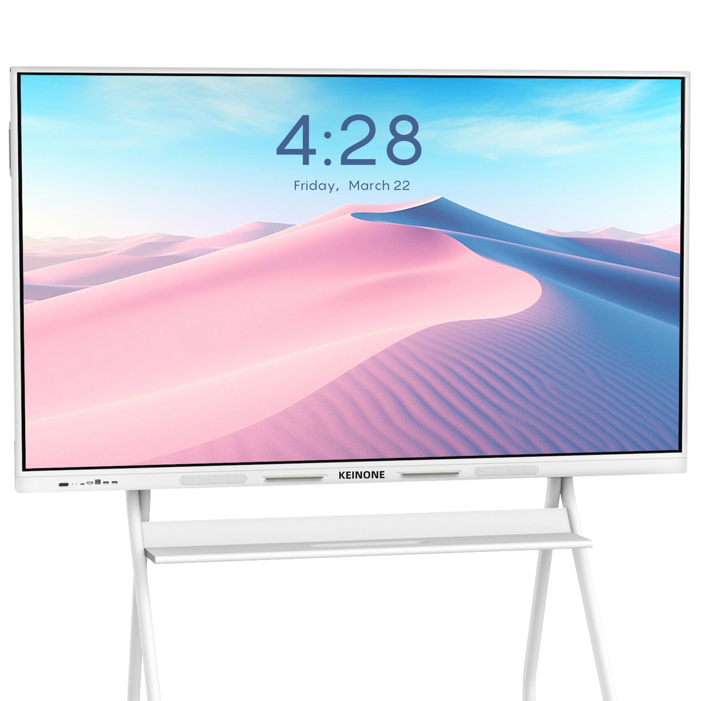 KEINONE Smart Board for Classroom, 75" 8+128 GB Interactive Smartboard Built-in Android OS & Open App Ecosystem - 4K Touchscreen Electronic Digital Whiteboard for Home Office School Studio Display
