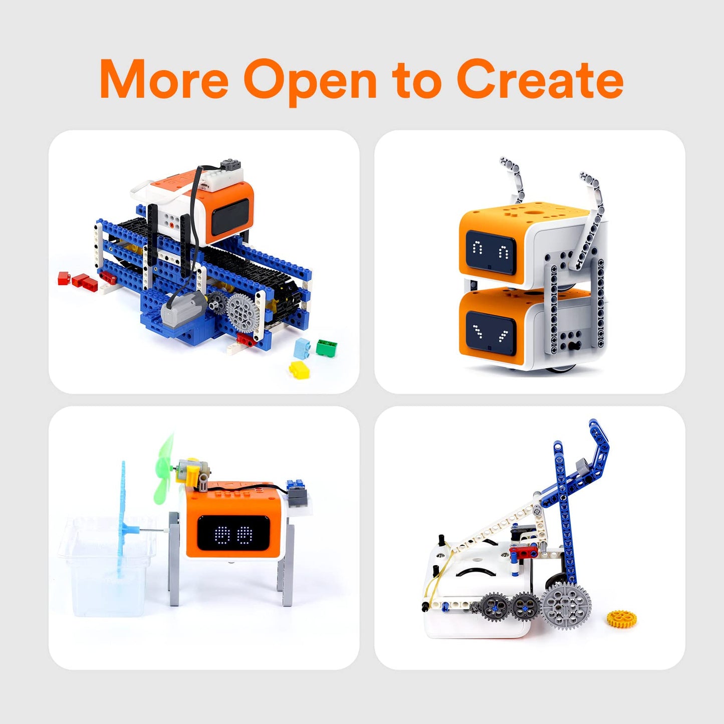 MatataStudio VinciBot STEM Robotics for Kids Ages 8-12, Scratch&Python Programmable Robot with AI Function for Teens School Grade 3-7, Educational Coding Robot Kit for Boys & Girls, Ages 8+