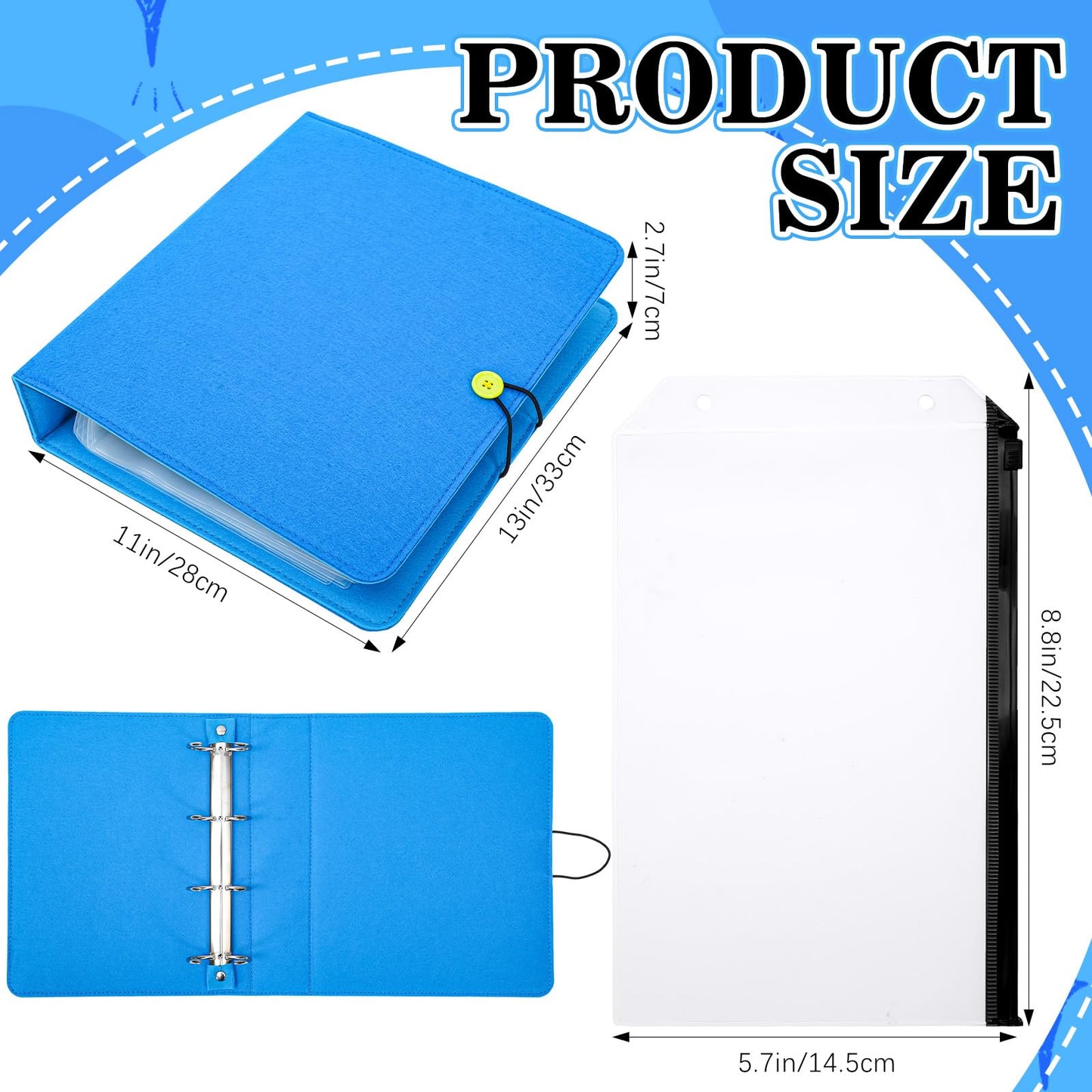 Windkream 13 Pack Felt Board Bible Stories Set, Flannel Board Stories with A Felt Pieces Storage Binder for Preschool Activities(Lovely Style)