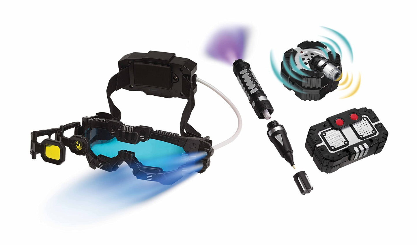 SpyX / Night Ranger Set - Includes Night Mission Goggles / Motion Alarm / Voice Disguiser / Invisible Ink Pen.