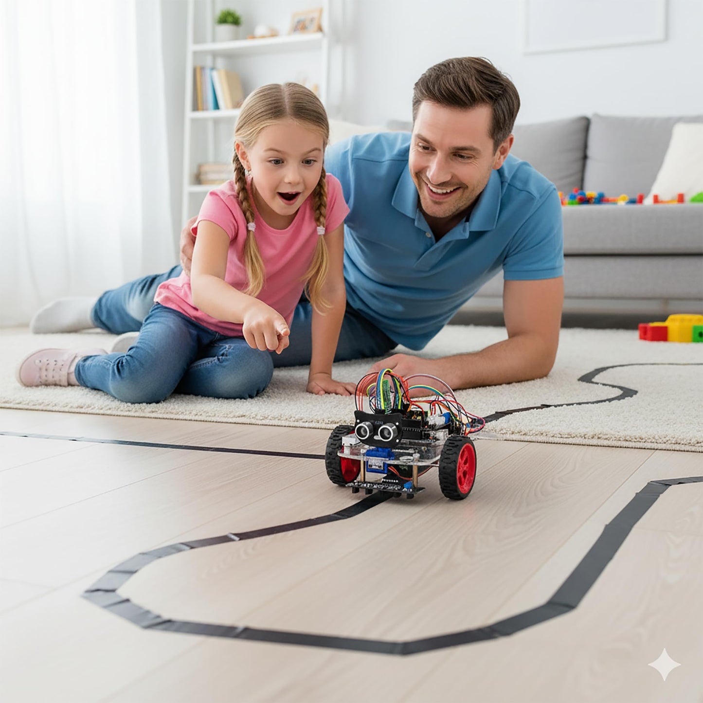 OSOYOO Smart Robot Car kit for Arduino to Learn Programming and Get Hands on Experience of Robotic Assembly for Adults and Youths