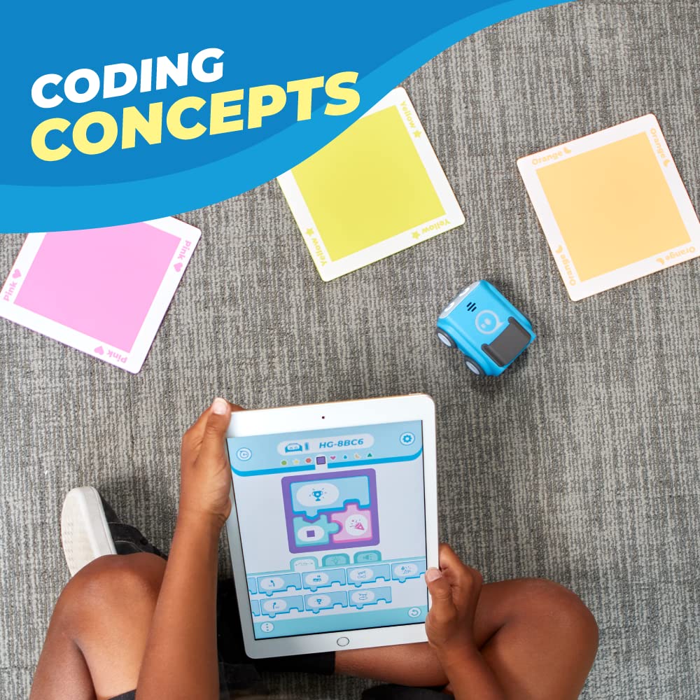 Sphero Indi Student Kit – Screenless Coding Robot for Kids 4+ – Introduce Coding, Computer Science, and Computational Thinking Concepts – Solve Puzzles – Create Mazes – Educational STEM Toy