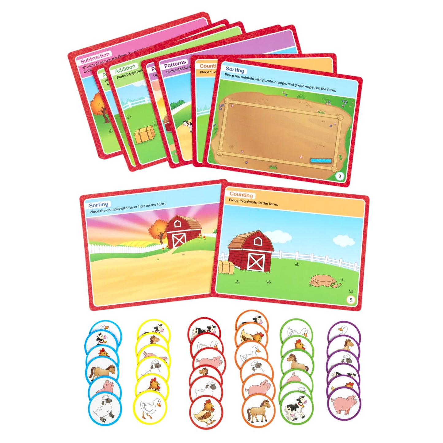 Really Good Stuff Family Engagement Math – Practice, Solve & Play Pack - Kindergarten