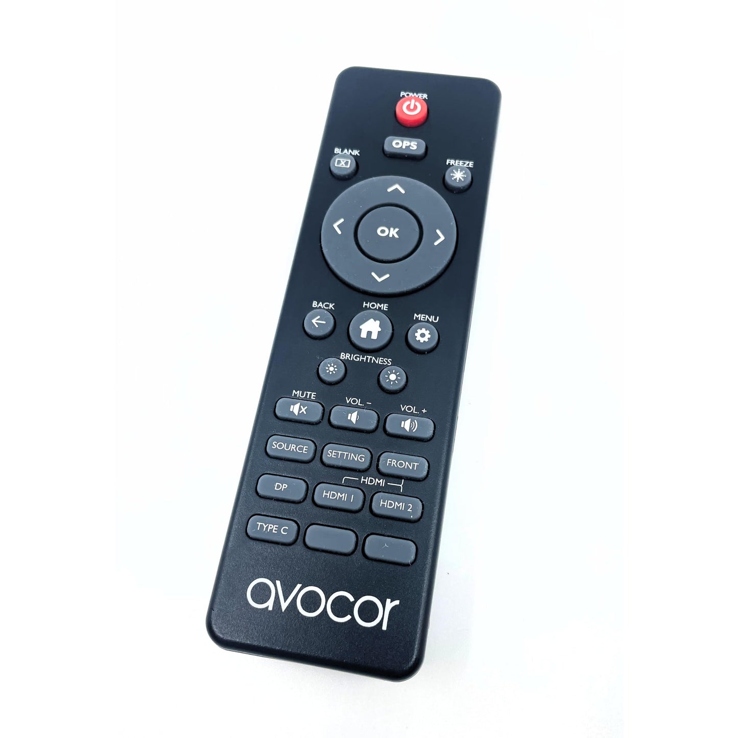 Avocor Replacement Remote | for E30 Series Interactive Displays | Compatible with AVE-30-A | Ergonomic Design, Easy Navigation, Battery Operated