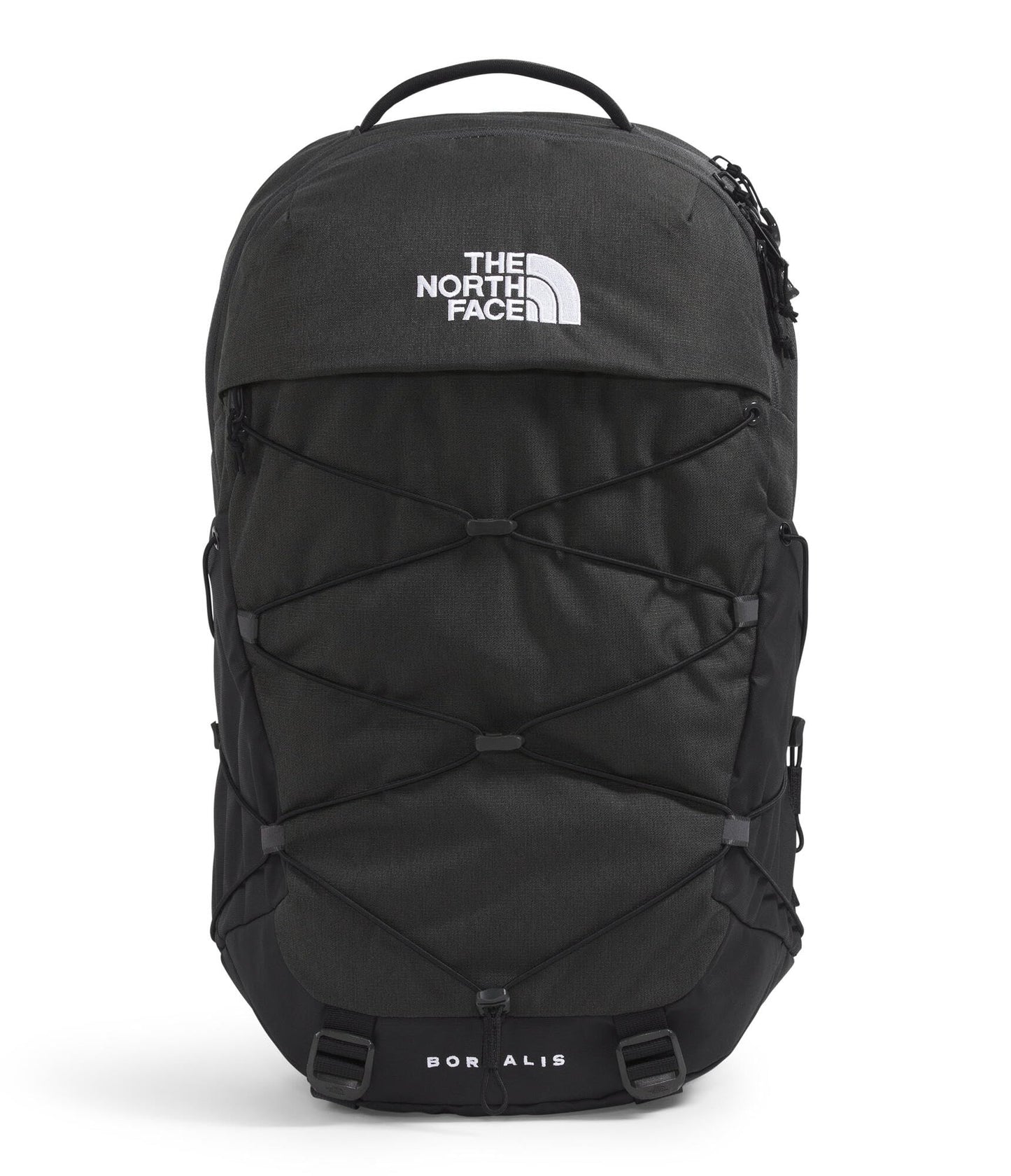 The North Face Borealis Commuter Laptop Backpack - Water Repellent, Laptop Sleeve, Large Main Compartment, Asphalt Grey Light Heather/TNF Black-NPF, One Size