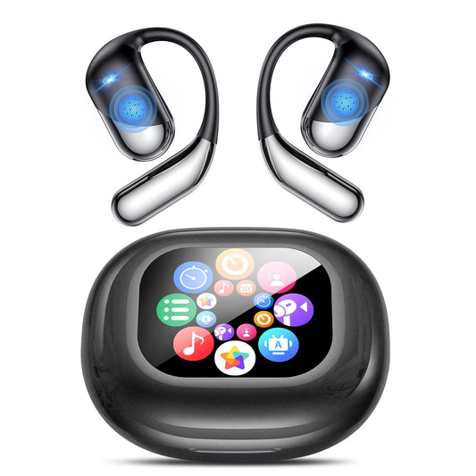 AI Translation Earbuds 198 Languages Real-Time 2-Way Voice Translator Earphones, Bluetooth 6.1 OWS Open-Ear Comfort, Hi-Fi Music & Call, Smart Touch+App, Gift for Travel Business Language Learning