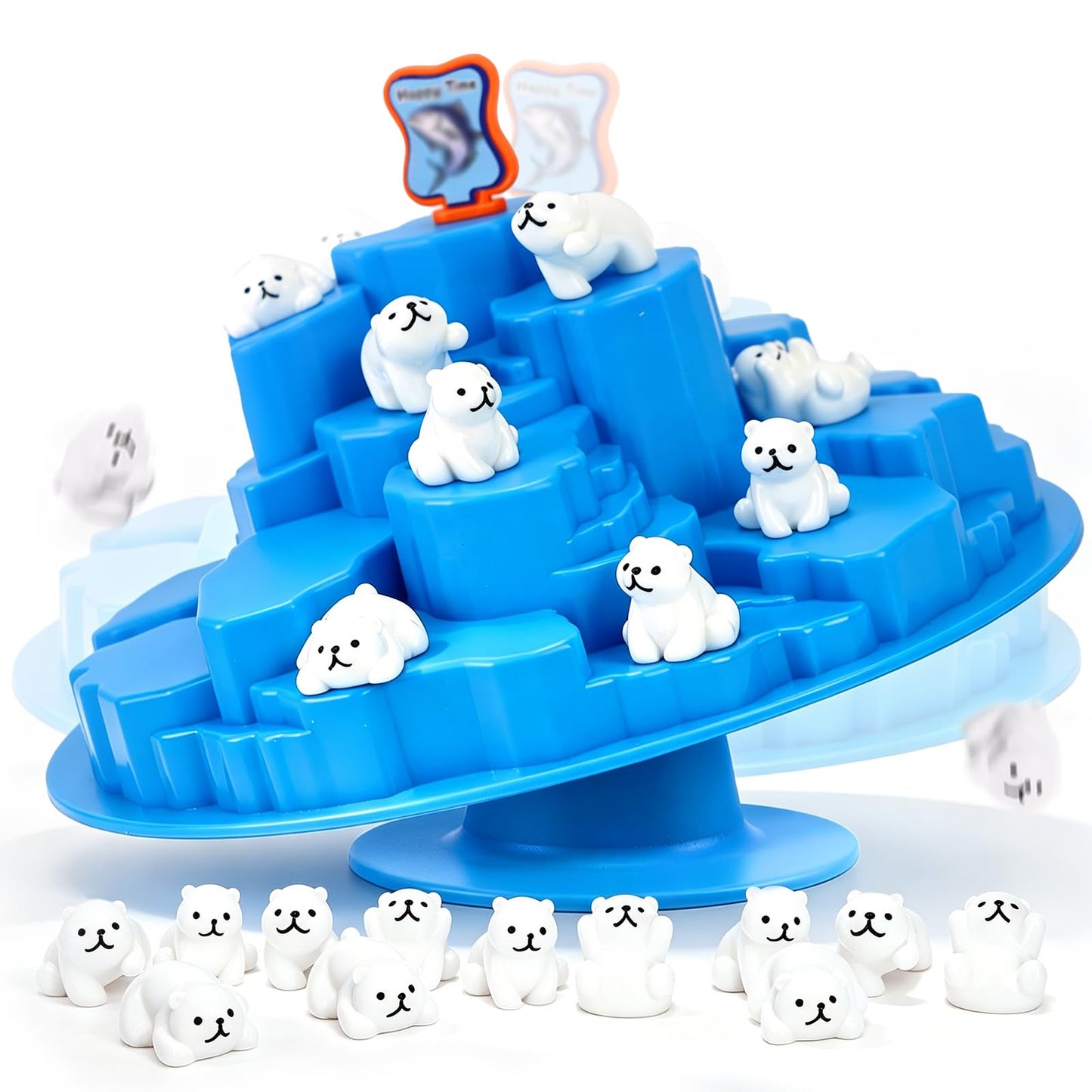 kowgical Bears Balance Game, Two-Player Balance Tree Game for Office, Interactive Balance Tree Desktop Board Game for Teenager, Stuffers Easter Basket Birthday Party Gifts
