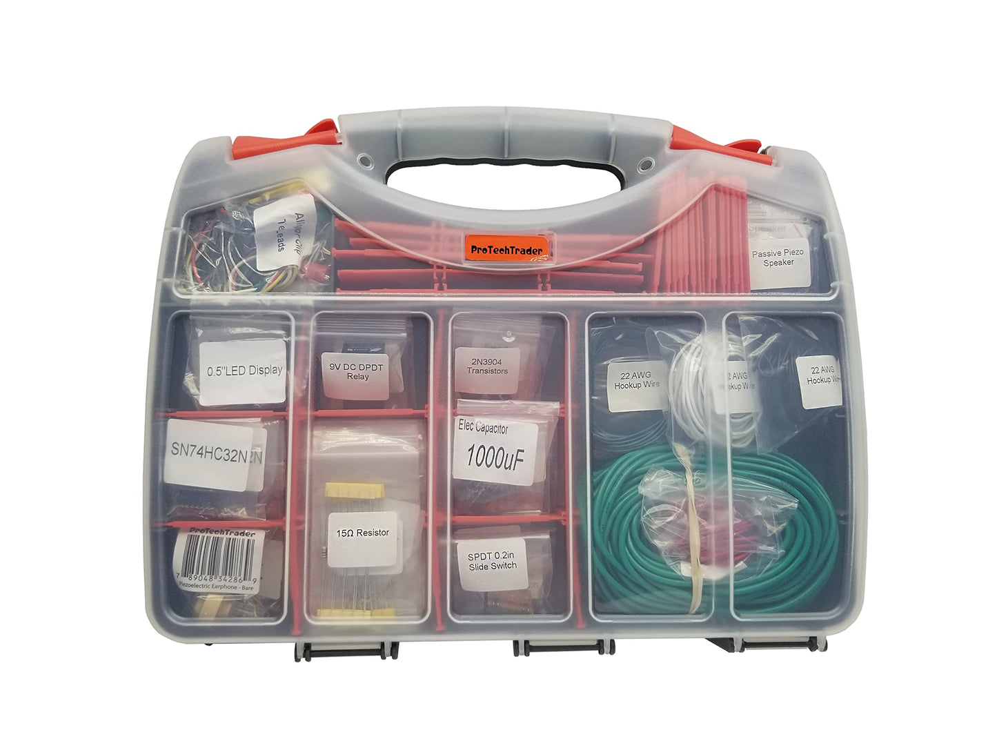Make: Electronics 3rd Kit 1 & 2 Ultimate Bundle Includes Book & Deluxe Kits - Beginner Intermediate & Advanced Component Pack Follows The Experiments in Make: Electronics Third by Charles Platt