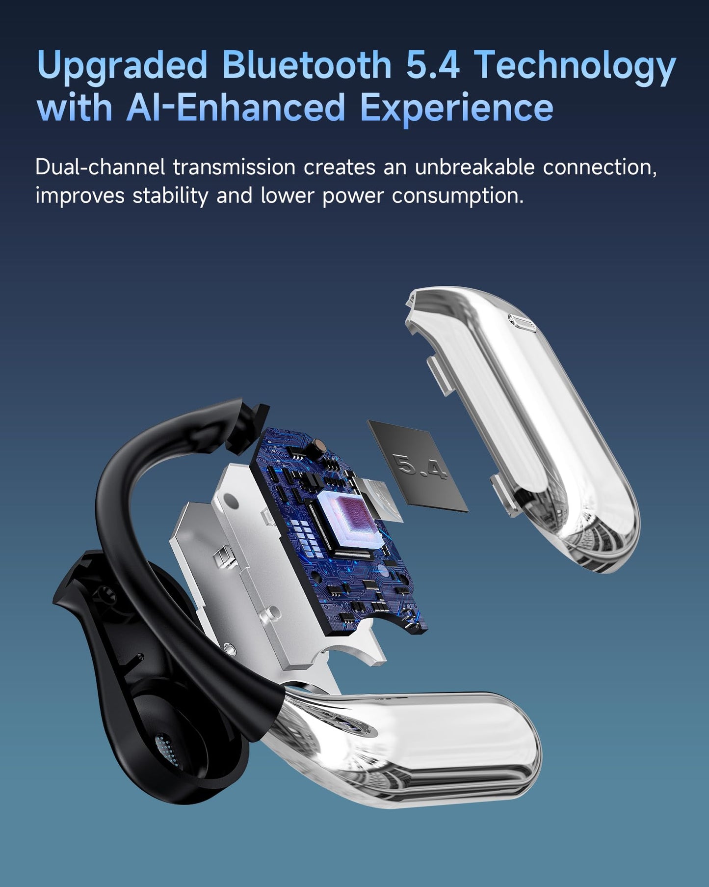 Faxoimu AI Translation Earbuds Real Time, 3-in-1 Translator Earbuds, 80H Playtime Translating Device, 144 Language Translator Earbuds for iPhone and Android, for Travel/Business/Meeting/Learning