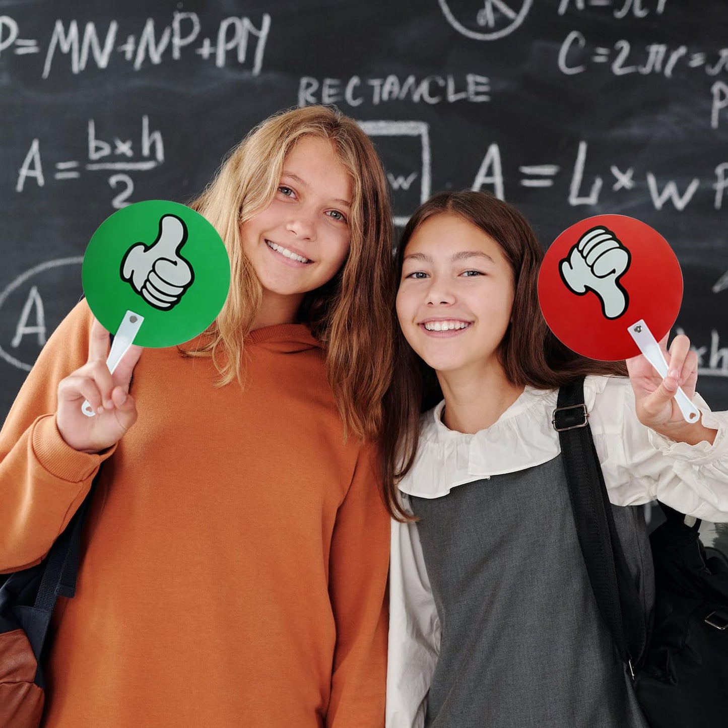 30 Pack Thumbs up Thumbs Down Classroom Voting Paddles Small Group Classroom Supplies Teacher Supplies, Yes or No Classroom Signs Student Supplies