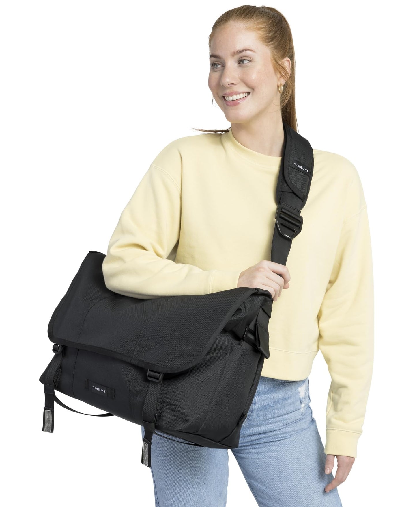 Timbuk2 Classic Messenger Bag, Jet Black, Large