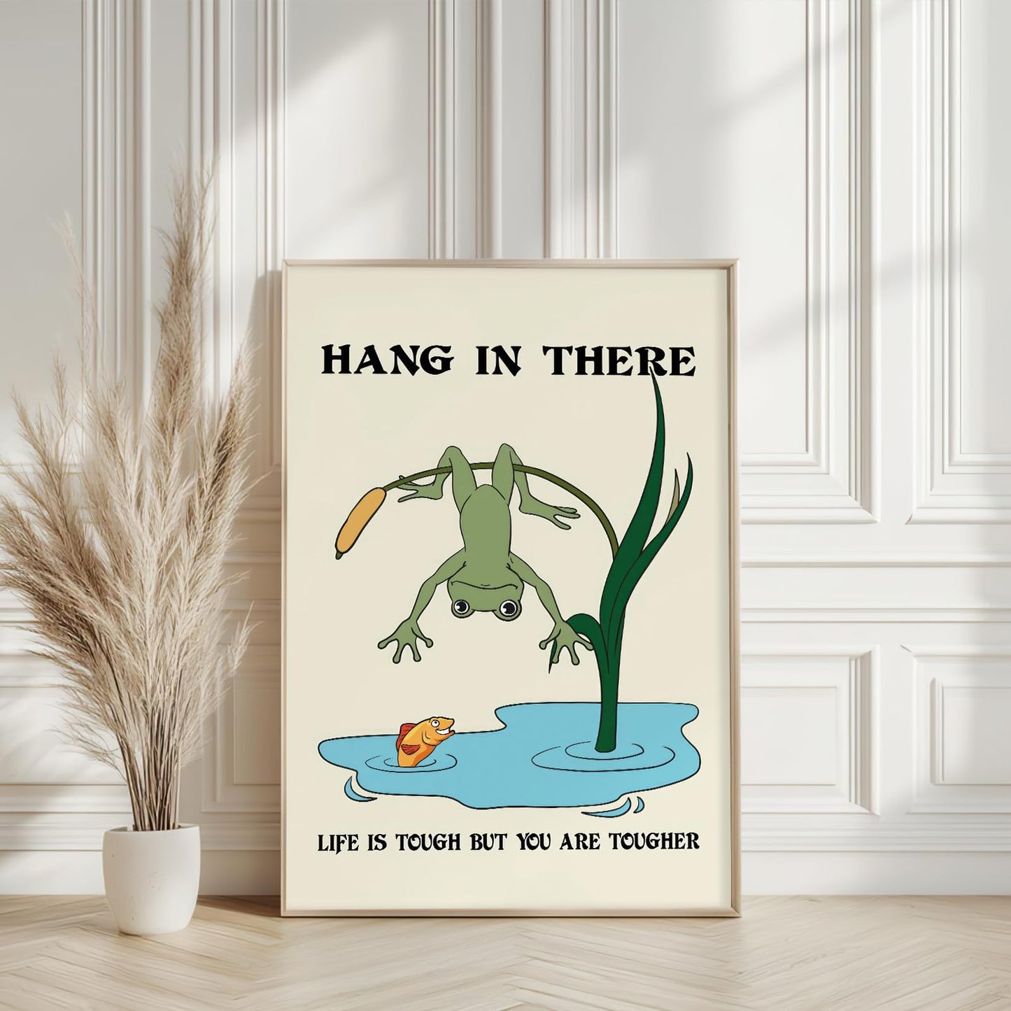 Nursery Poster Motivational Art Print Cute Animal Picture Funny Animal Wall Art Nursery Decor Uplifting Wall Decor 16x24Inch Unframed Poster for Kids Room Boys and Girls Room Baby Room Office Bedroom