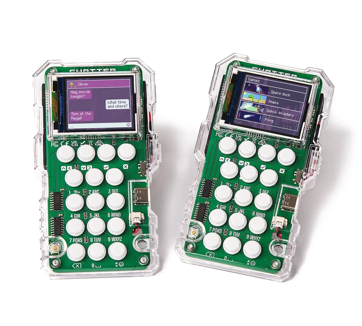 CircuitMess Chatter 2.0 | Educational STEM Radio Project for Kids & Teens | Wireless Two-Way Communication & Encrypted DIY Kit