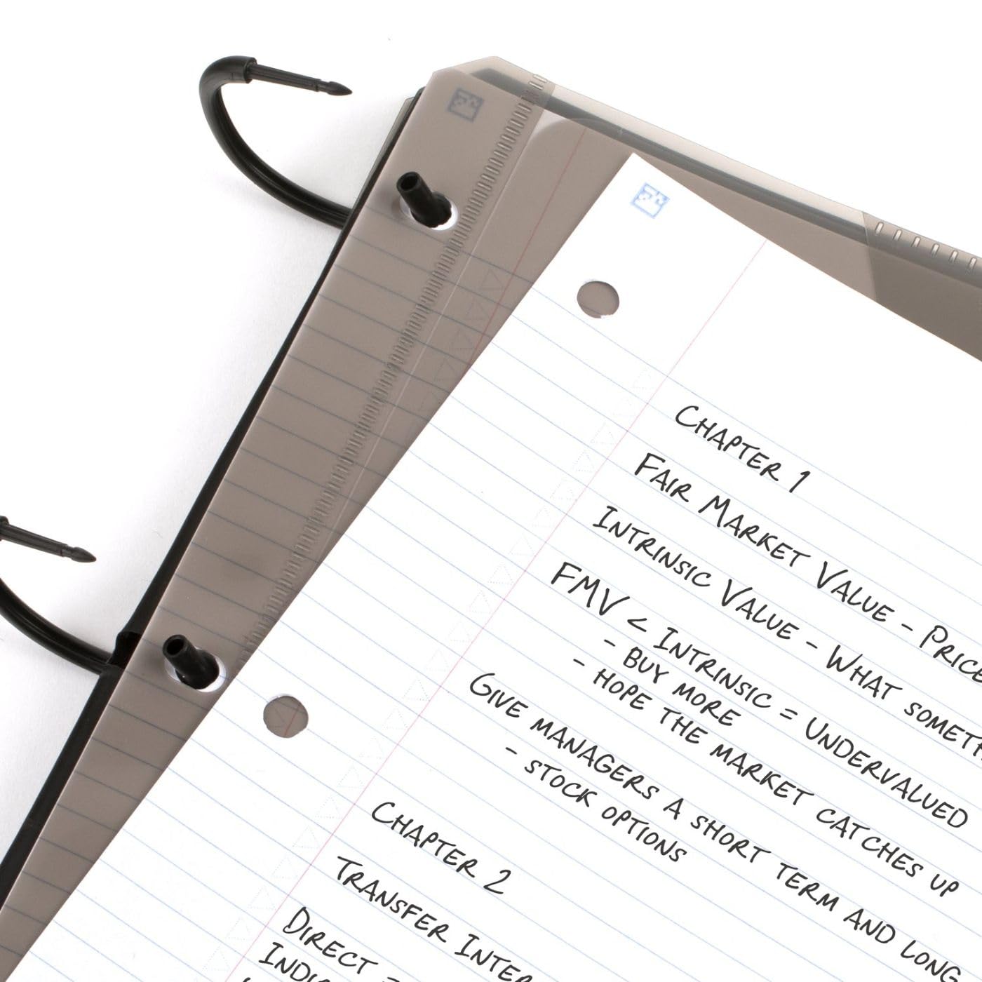 Five Star Flex Refillable Notebook + Study App, 1 Inch Binder with Customizable Cover, College Ruled Notebook and 3 Ring Binder, Hybrid NoteBinder, 200 Sheet Capacity, Color Will Vary (29326)