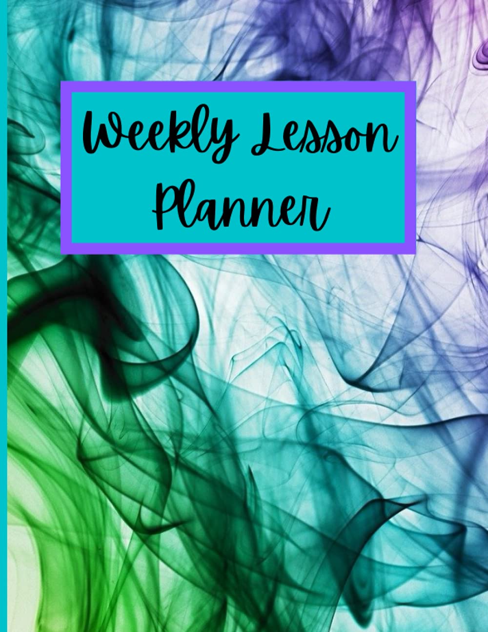 Weekly Lesson Planner: 48 weeks of planning pages