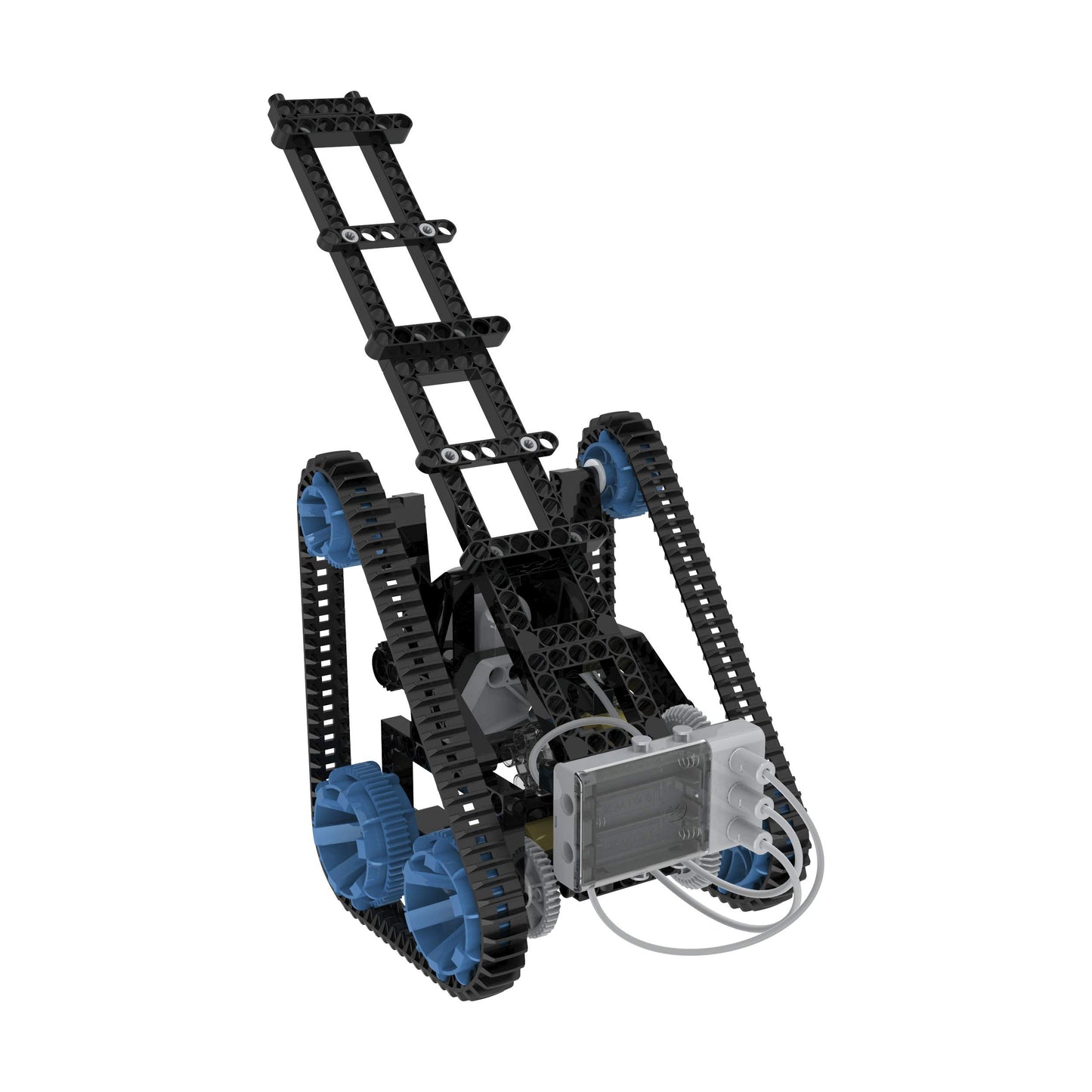 Thames & Kosmos | Robotics Smart Machines: Tracks & Treads | for Kids 8+ | STEM Kit Builds 8 Robots | Color Manual to Help with Assembly | Requires Tablet or Smartphone | Parents' Choice Silver Award