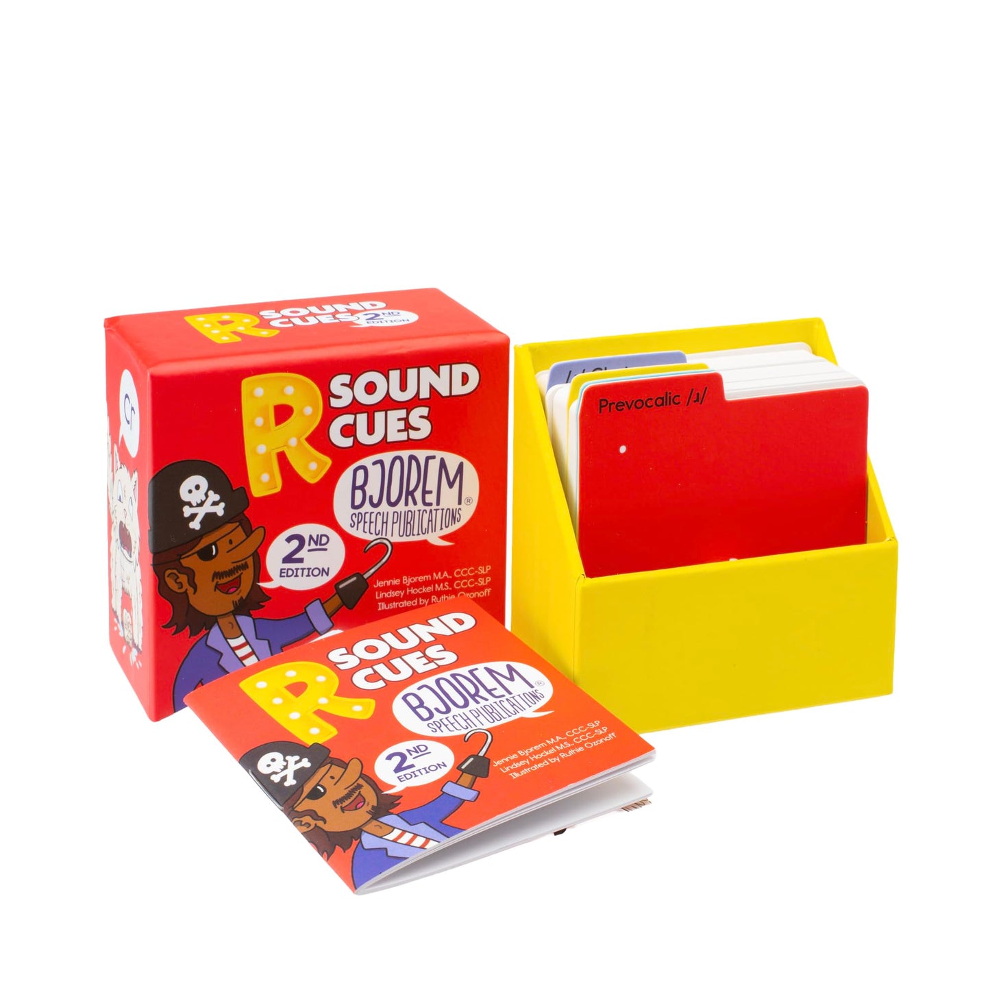 Bjorem Speech® R Sound Cues – Second Edition | /ɹ/Speech Therapy Cards for Kids | Visual & Auditory Cueing for R Sound Remediation and Generalization