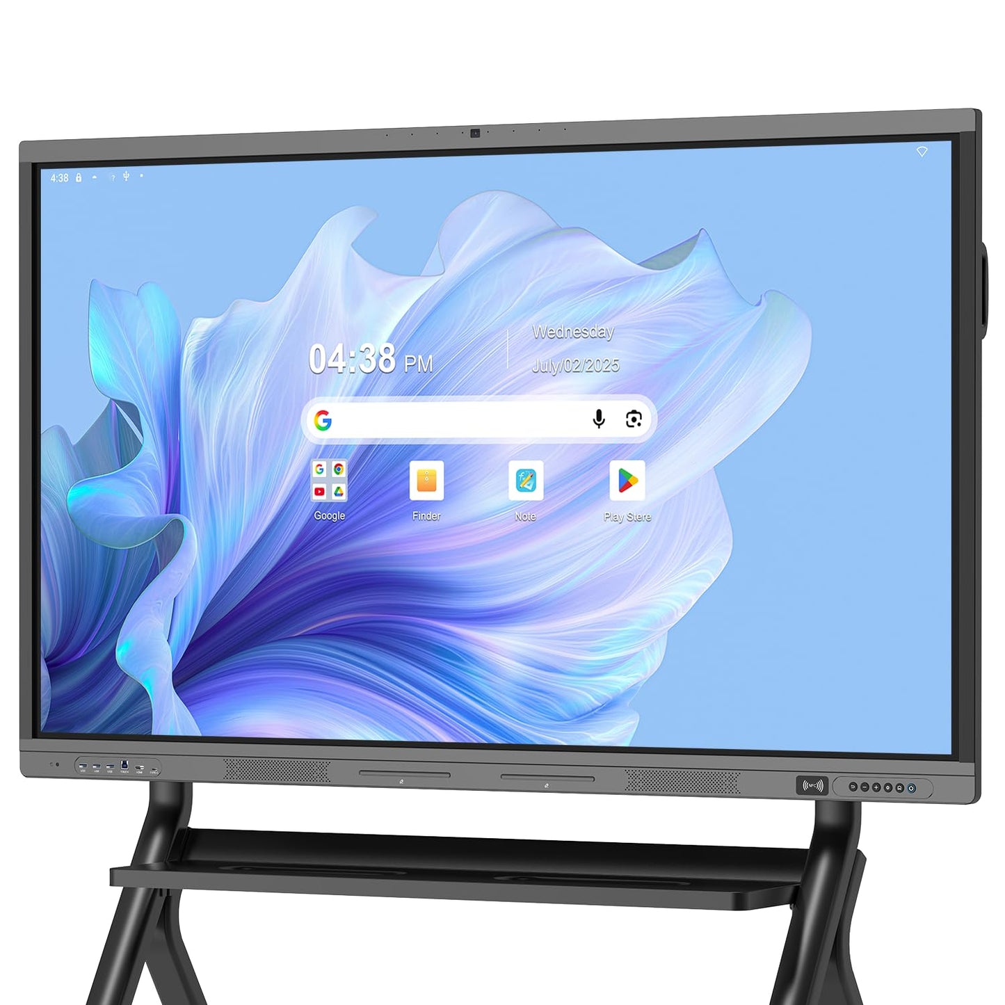 Dornium 65" Smart Board, 4K Digital Whiteboard for Office, Hybrid Work & Classrooms, Google EDLA-Certified Interactive Whiteboard with Android 14, OTA Updates & Open Apps Ecosystem, 8+128GB Storage
