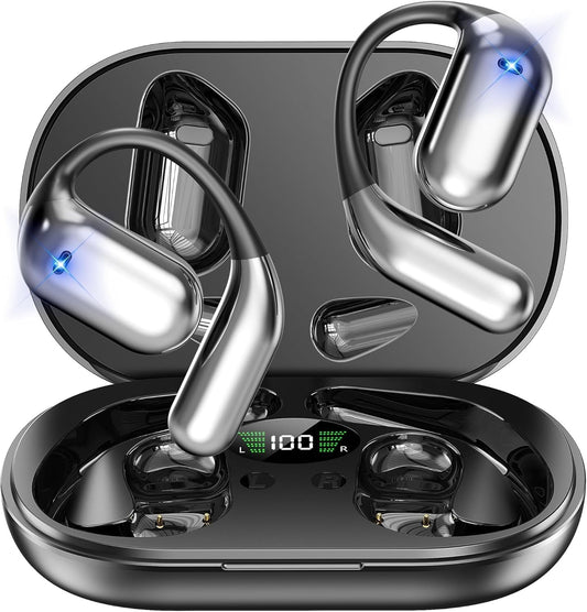 AI Language Translation Earbuds, Wireless Earbuds Translator Real Time 144 Languages 3-in-1 Translator Ear Buds 5.4 Bluetooth Headphones Two-Way Translating Device fit iOS and Android