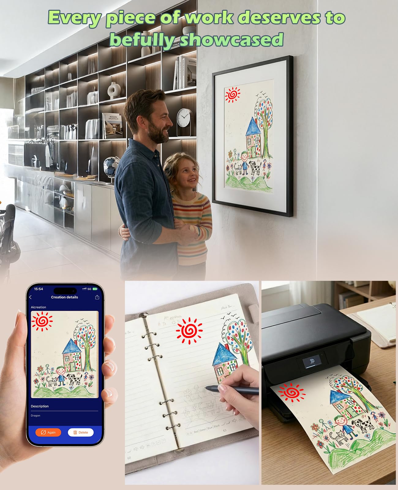 Digital Notebook with Pen Set smart Pen Enables Synchronized Handwriting, OCR to Text, Offline Storage, Audio Recording and Note Sharing, Compatible with iOS and Android