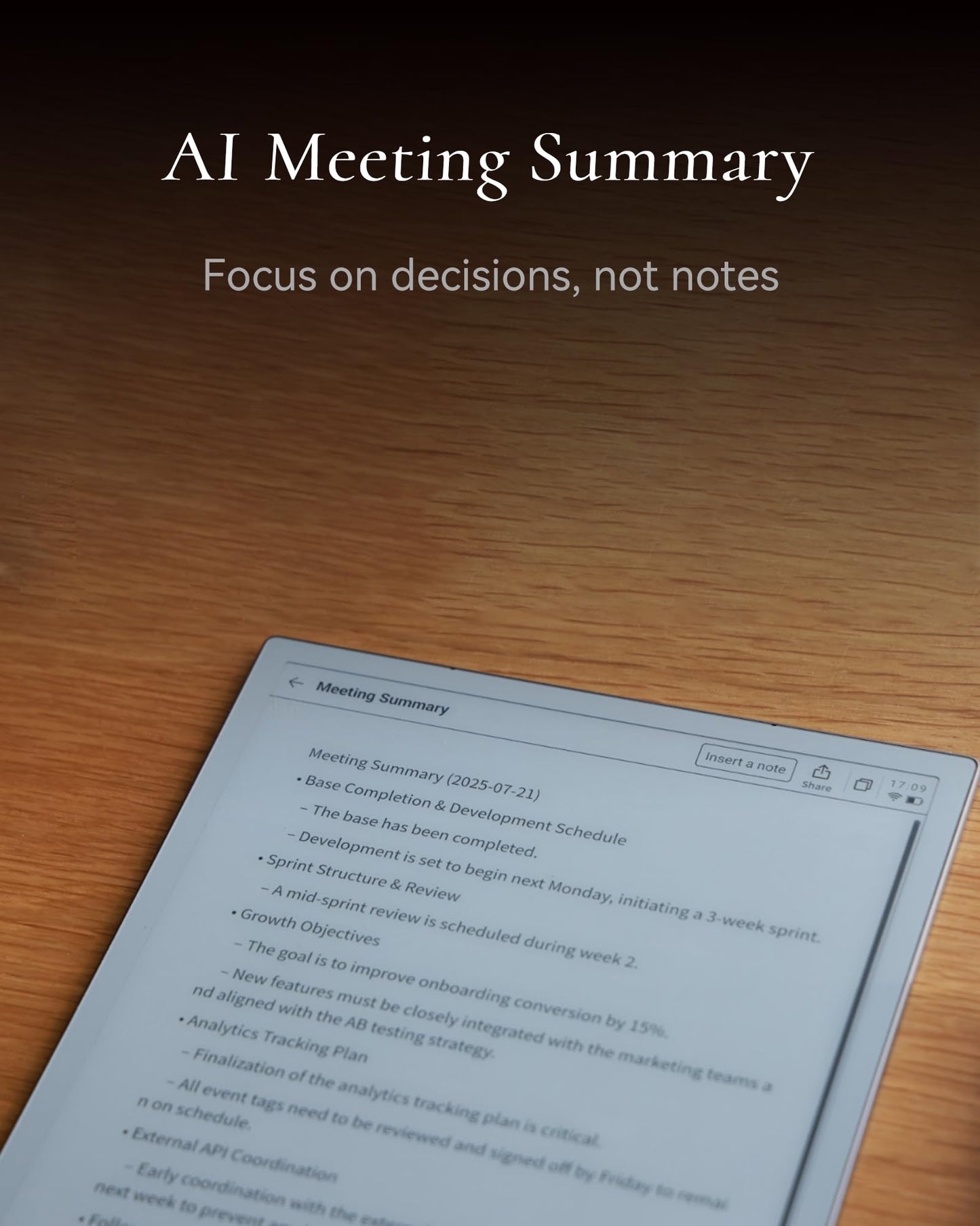 iflytek AINOTE 2, 10.65" E Ink Tablet, 4.2mm Ultra-Thin AI Paper Tablet for Meetings,Digital Notebook with Voice-to-Text, Handwriting Conversion,16-Language Transcription, Ideal for Work & Study