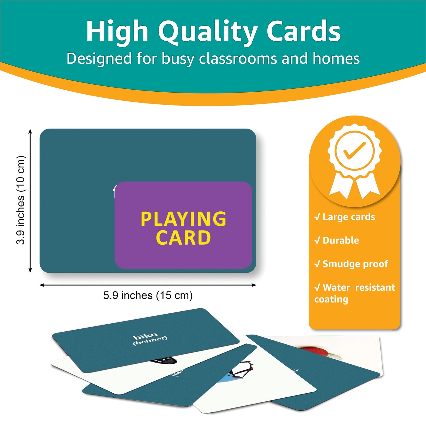 Picture My Picture Go Togethers Flash Card Set – Speech Therapy Tool for Vocabulary, Communication & Thinking, Scratch-Resistant with Activity Guide, Suitable for Education, ESL & ABA – Set of 40