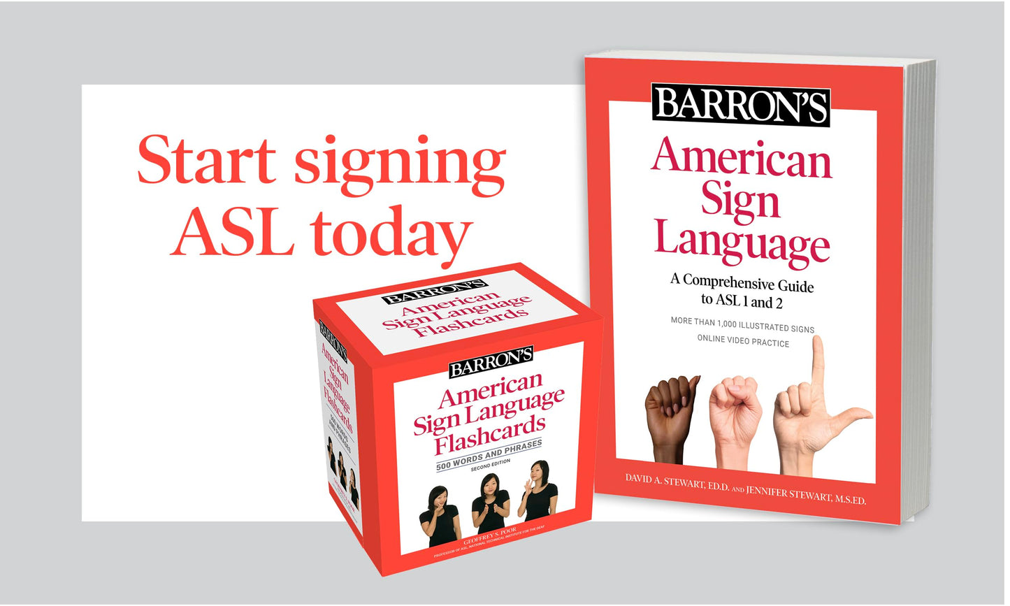 American Sign Language Flashcards: 500 Words and Phrases, Second Edition