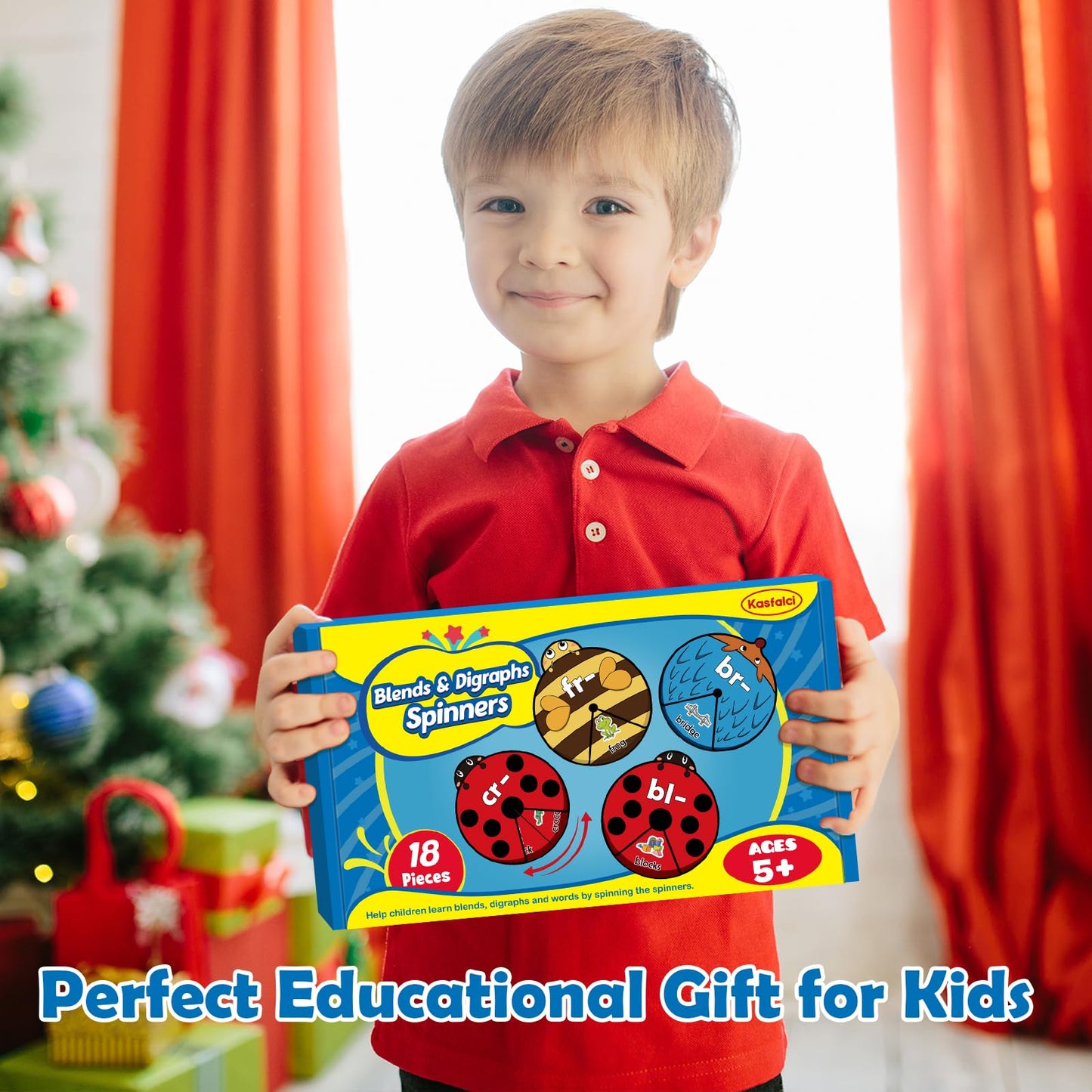 Kasfalci Blends & Digraphs Cards, Phonics Games,Speech Therapy Toys for Toddlers Kids,Learn to Read, Spelling Reading Learning Sight Words Games,Kindergarten Preschool Learning Activities Educational