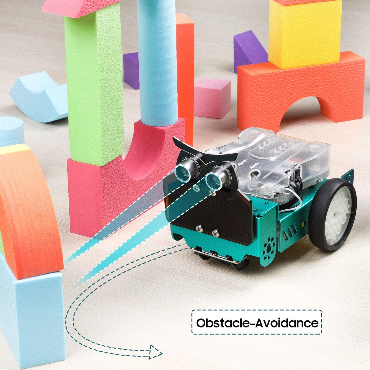 ELEGOO Owl Smart Robot Car Kit for Arduino Robotics for Kids Ages 8-12 12-16 STEM Science Kits Coding Robots Toys for 8+ Year Old Boys Girls Teens Circuits Engineering Building Projects