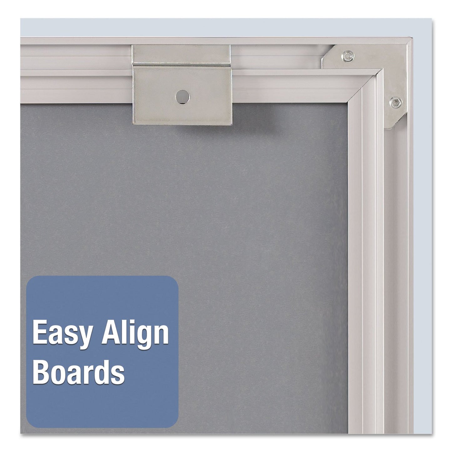 Quartet Matrix Modular Magnetic Whiteboard, 16" x 16", Includes Tray and Marker, Silver Aluminum Frame (M1616)