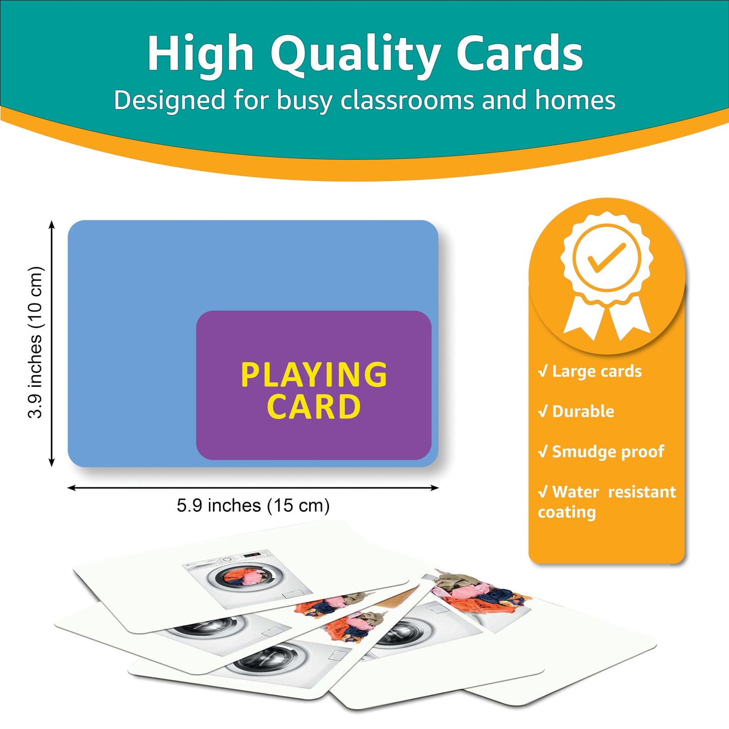 Picture My Picture Prepositions Flash Card Set – Speech Therapy Tool for Vocabulary, Communication & Thinking, Scratch-Resistant with Activity Guide, Suitable for Education, ESL & ABA – Set of 40