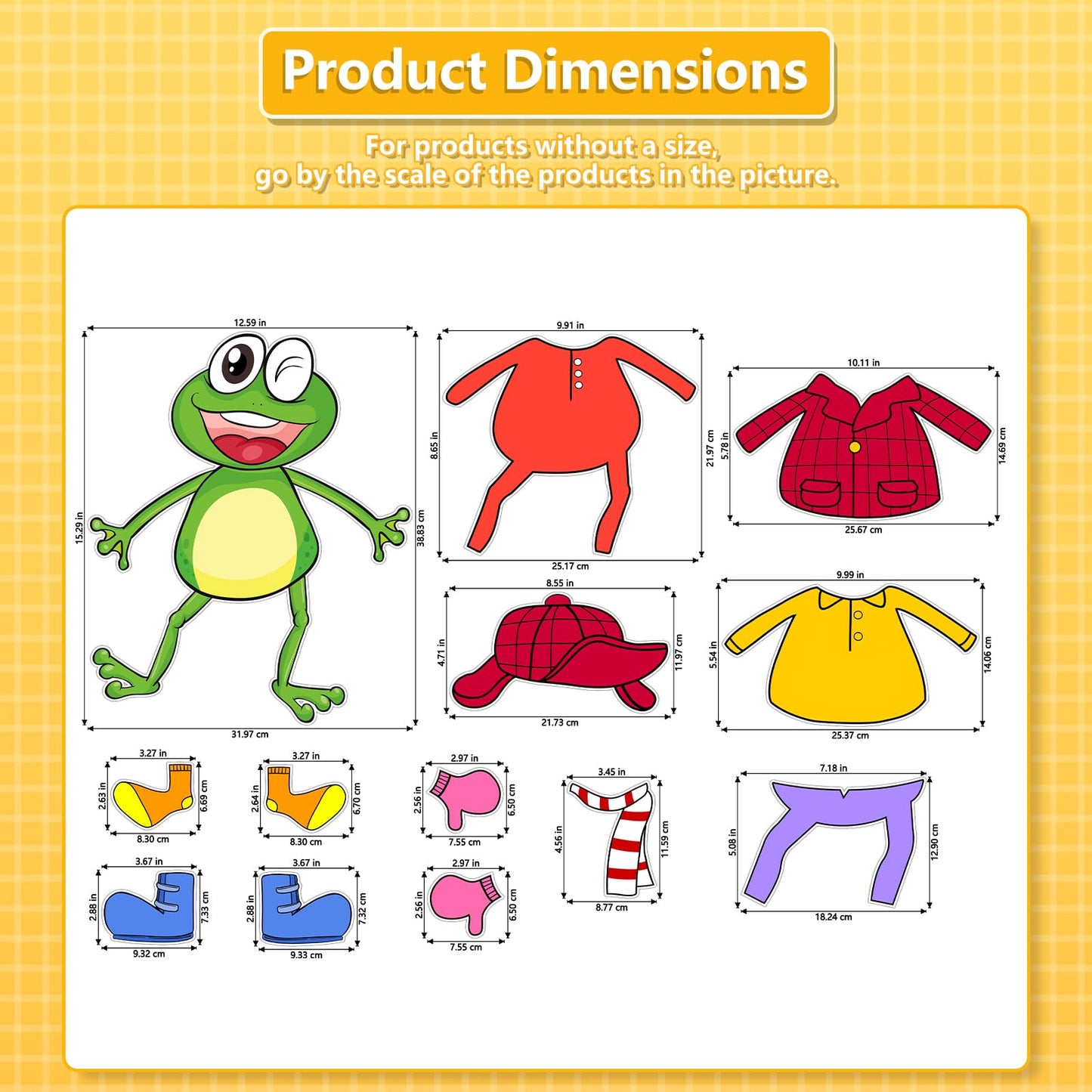 Ai fsem Froggy Gets Dressed Felt Board Story Sets Classroom Must Haves Flannel Board for The Classroom Speech Therapy Materials Teacher Play Set