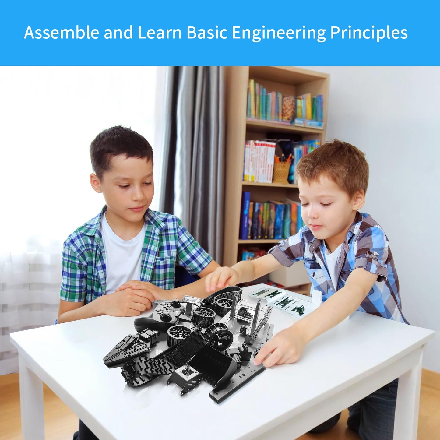 Robotic Arm Kit,STEM Toys Science Kits for Kids Age 8-12,Cool Engineering Building Toys,Educational Projects Set Gifts for 8 9 10 11 12 13 14 Years Old Boys Girls Teens,Birthday Xmas Gifts for Teens