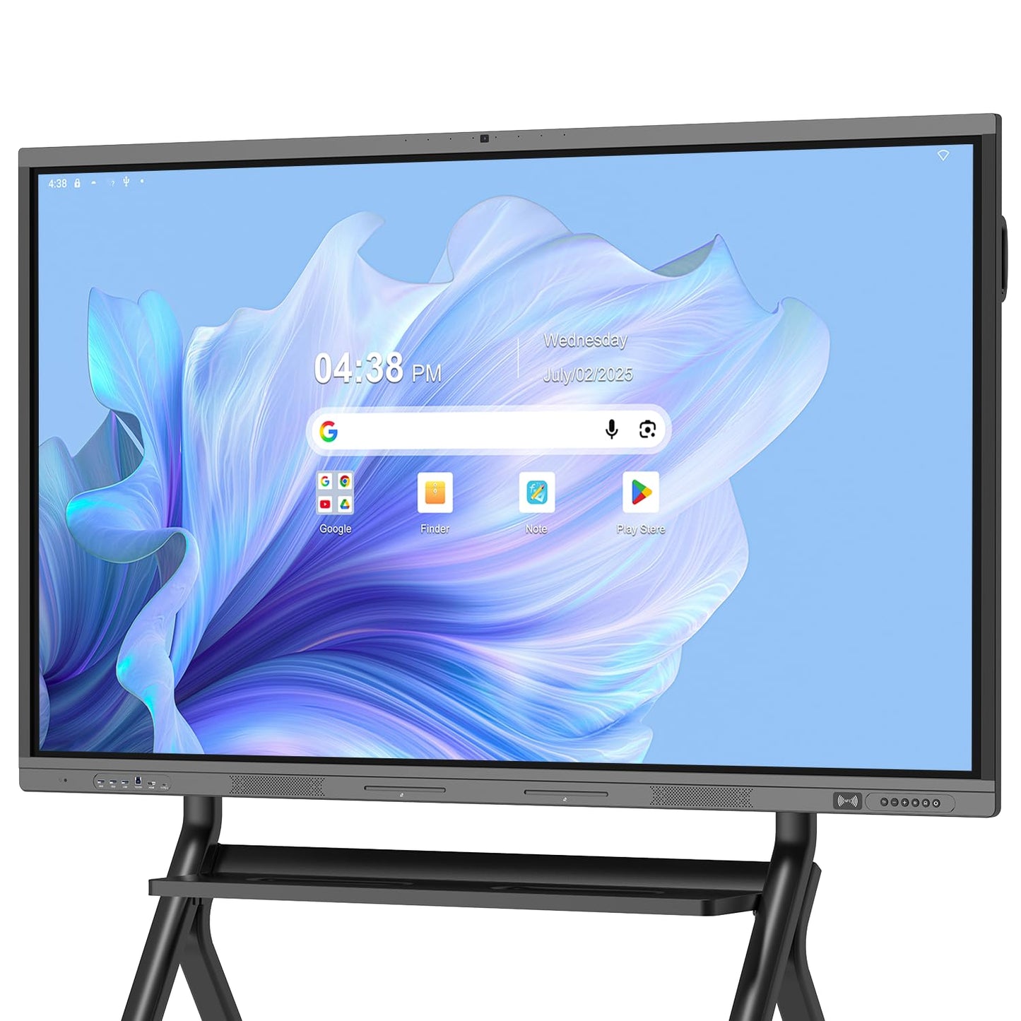 Dornium 75" Smart Board, 4K Digital Whiteboard for Office, Hybrid Work & Classrooms, Google EDLA-Certified Interactive Whiteboard with Android 14, OTA Updates & Open Apps Ecosystem, 8+128GB Storage
