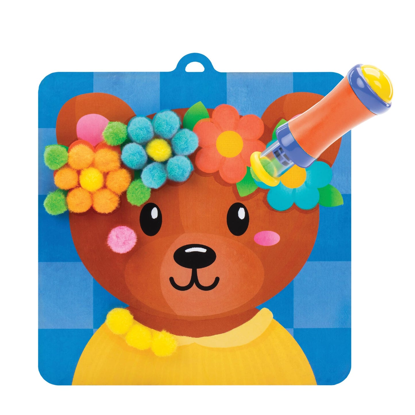 Educational Insights Pom Pom Kit: Animal Dress Up - Arts and Crafts for Kids 4-6, DIY Arts & Crafts Kits, Kids No Mess Activities, Preschool and Kindergarten Crafting Set, Toddler Craft Supplies