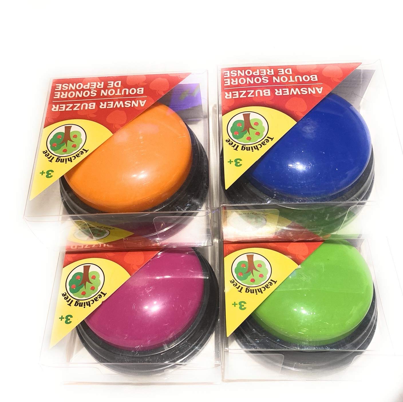 Teaching Tree Answer Buzzer-Set of 4