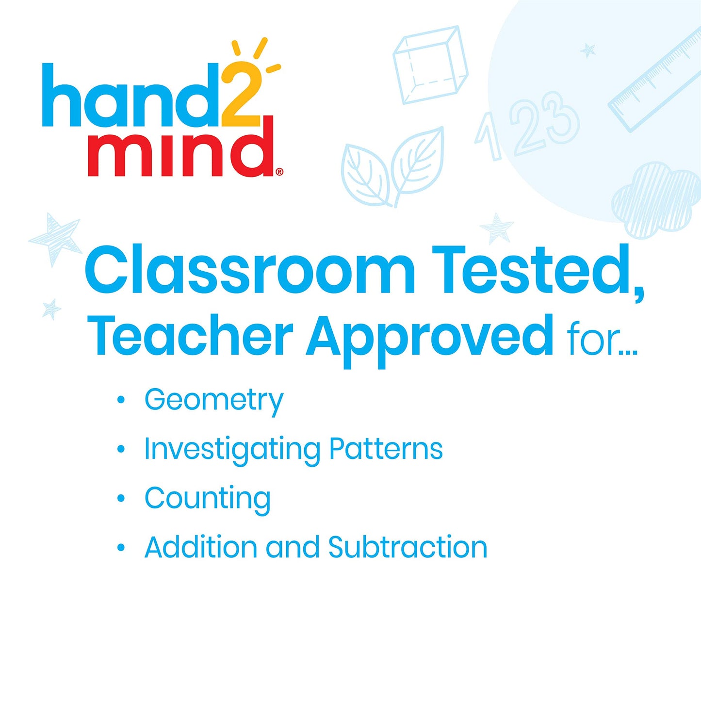 hand2mind Wood Blocks, Counting Cubes for Kids Math, 1 Inch Blocks for Preschool Crafts, Early Math Manipulatives for Preschool, Classroom Supplies for Teachers Elementary (Pack of 100)