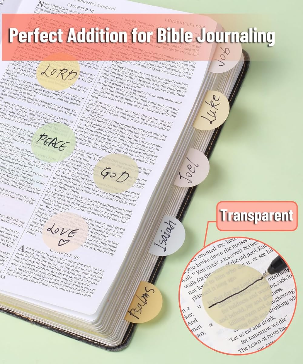 Mr. Pen- ESV Journaling Bible Gift Set for Women, 5-in-1 Note Taking Bundle, Aesthetic Highlighters Pens No Bleed, Tabs, Transparent Sticky Notes, Reading Tracker, Bible Study Accessories