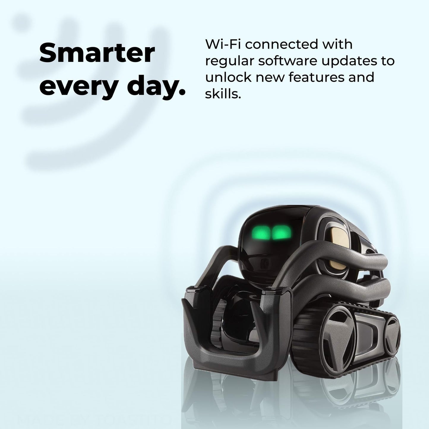 Anki Vector 2.0 AI ChatGPT Connected Robot Companion – Smart Autonomous Home Robot with Face Recognition and Voice Conversations - ChatGPT Subscription Required (Black)