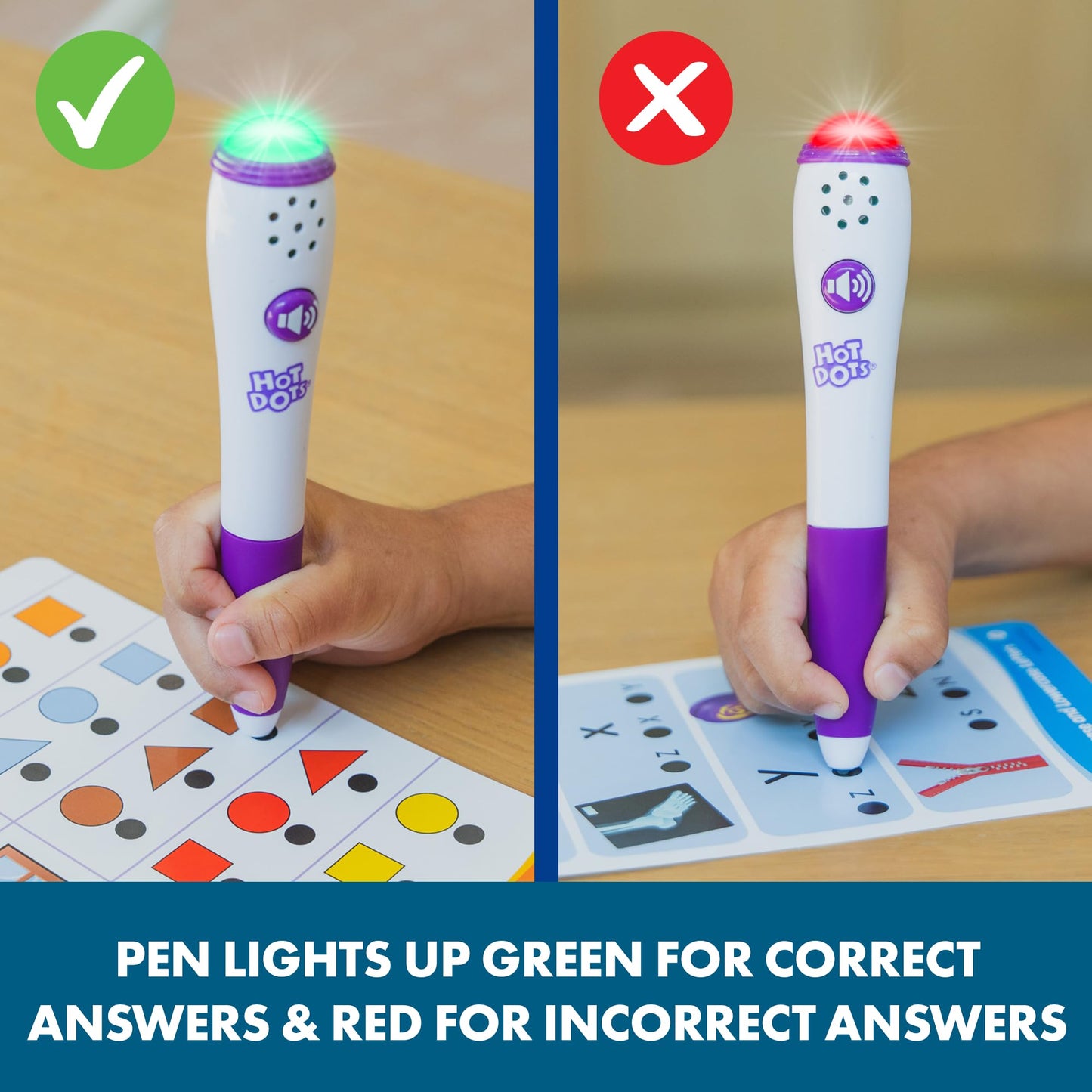 Educational Insights Hot Dots Getting Ready for School - Preschool Learning Activities with Interactive Pen, Preschool Prep and Kindergarten Workbooks, Flash Cards and Learning Books for 3 and Up Year Olds