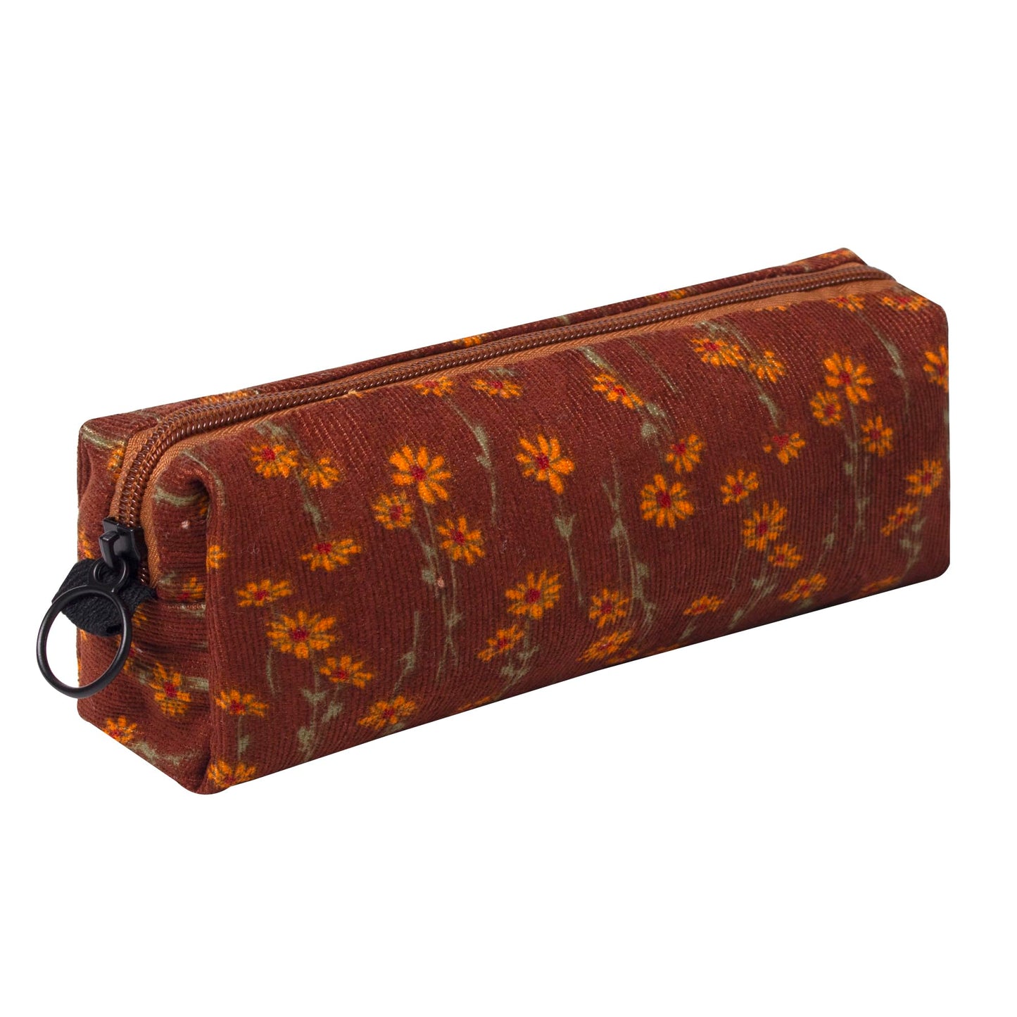 OZAOZ Cute Pencil Case Aesthetic Student Pencil Pouch Coin Pen Pouch Cosmetic Bag Office Stationery Organizer For Kids Teen School (Flowers-E)