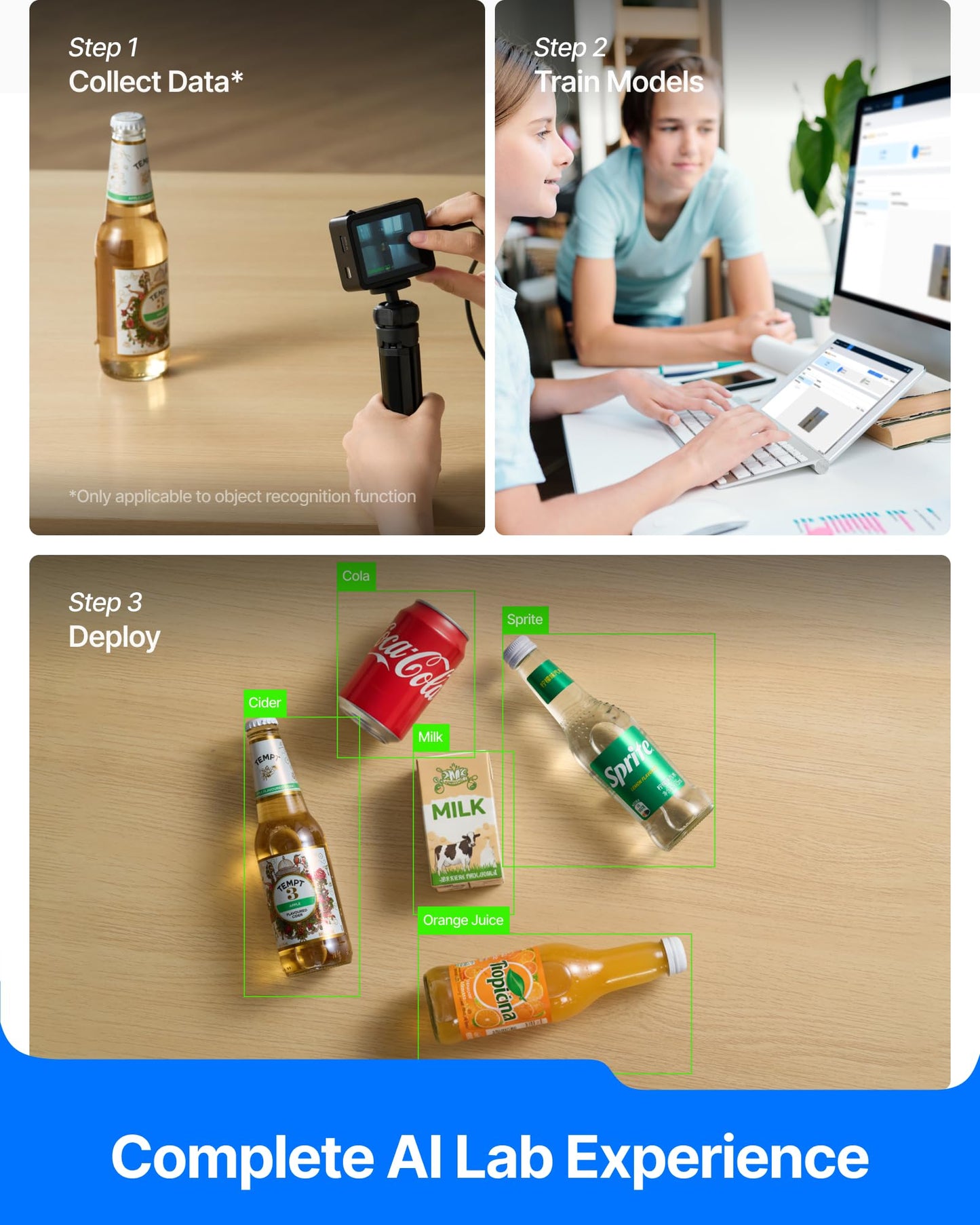 Smart Camera 2.0: All-in-One Vision Module for Education, for Makeblock mBot2