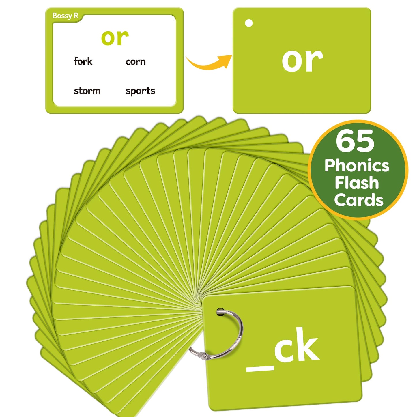 Torlam Sight Words Flash Cards for Kids Phonics Learning,Learn to Read Digraphs CVC Blends Long Vowel Sounds Spelling Reading Phonics Games, Site Words for Classroom Homeschool