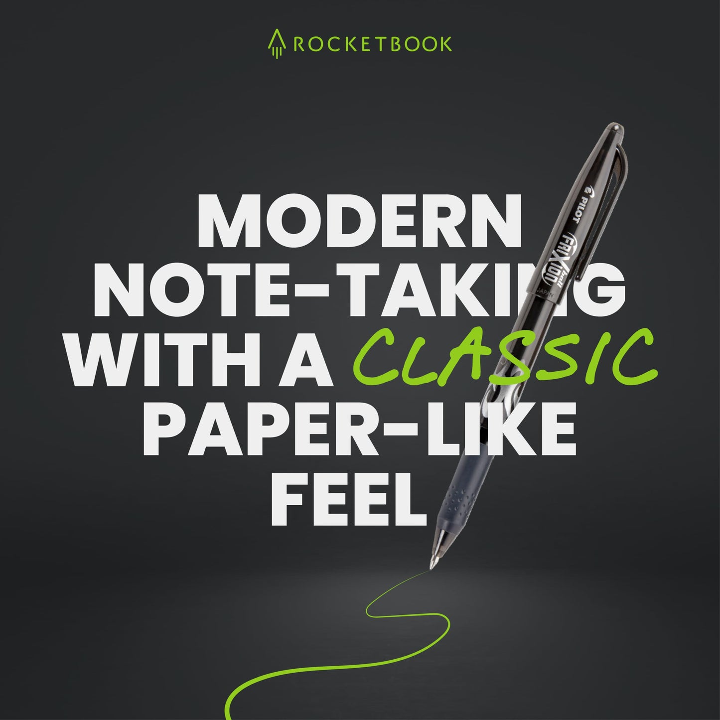 Rocketbook Fusion Hybrid Reusable Planner and Notebook in One, Additional Blank Pages, Goal and Project Tracker, Undated Planner, Letter Size 8.5x11, Black (Pack of 1)